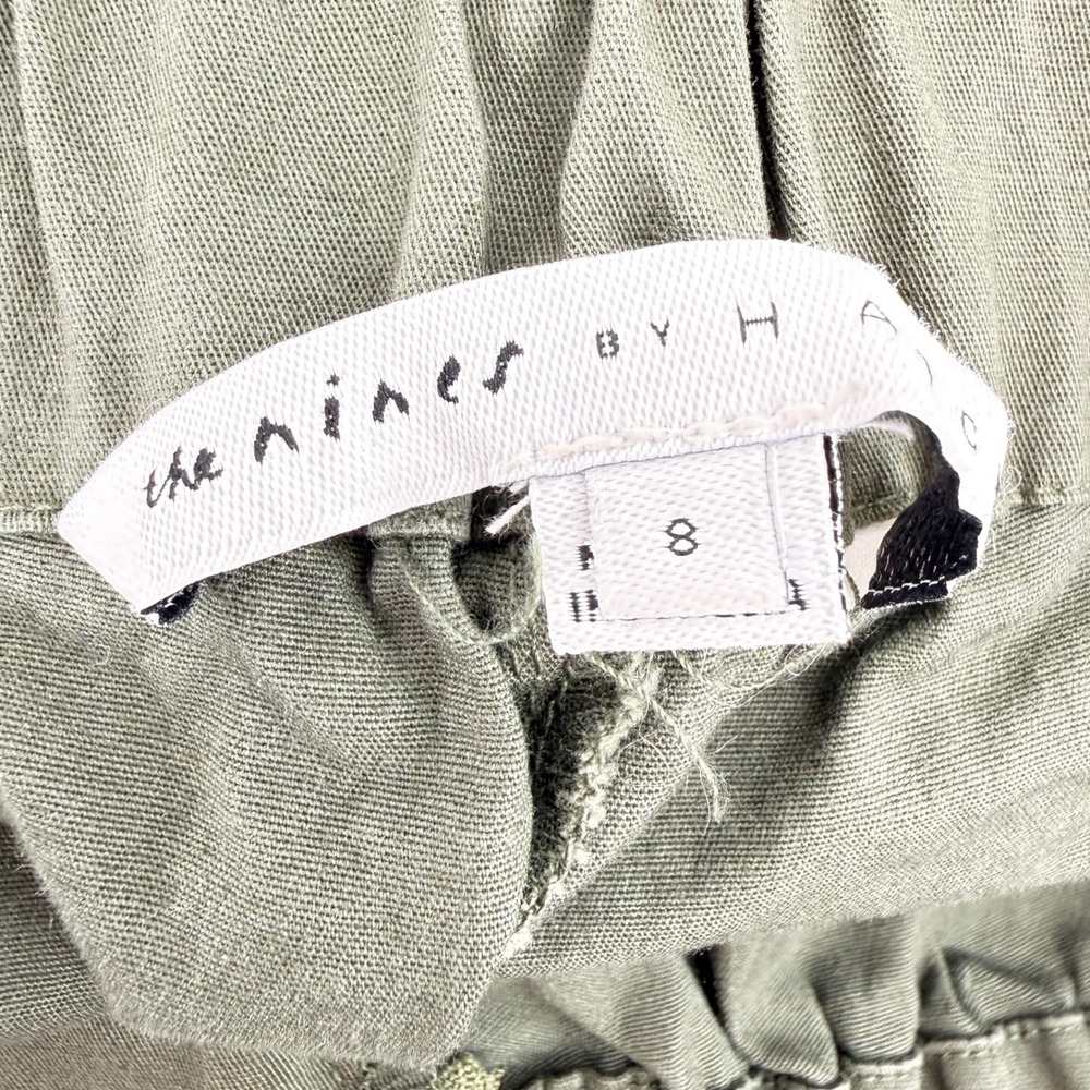 The Nines by Hatch Dark Olive Maternity Cotton Twill Skinny Pant Size 8 - Picture 3 of 8